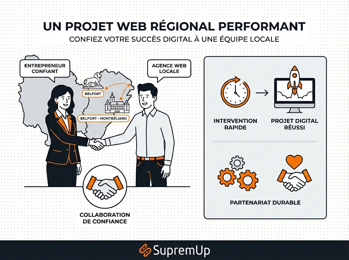 Conclusion - choisir une agence web locale à Belfort ou Montbéliard pour votre projet digital